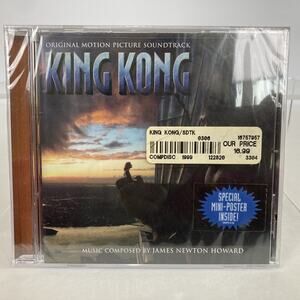 King Kong Original Motion Picture Soundtrack CD James Newton Howard 2005 NEW